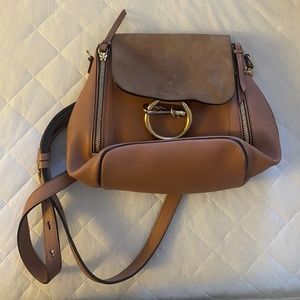 Suede/Leather Chloe Backpack